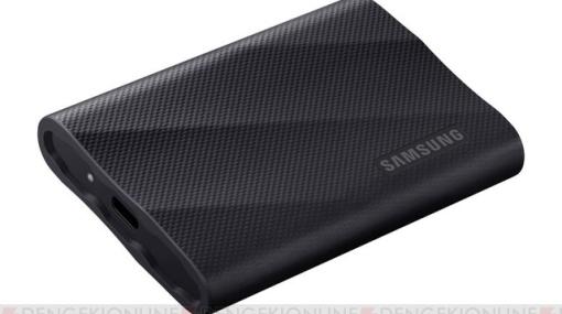 最大容量4TBの“Samsung Portable SSD T9”は最大転送速度2,000MB/s、5年間限定保証付き