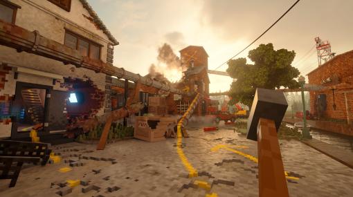 ボクセル世界を心ゆくまでぶっ壊す一人称アクション「Teardown」，PS5版＆Xbox版は11月15日に発売