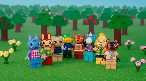 レゴと「どうぶつの森」のコラボレーションが発表！レゴキャラになったどうぶつたちの姿がみられる映像が公開