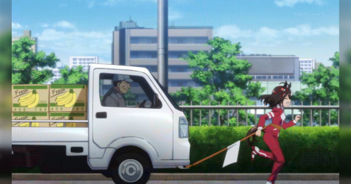 ウマ娘のアニメ描写が法律厳守すぎてディティールが細かい「ウマ娘も軽車両扱い」