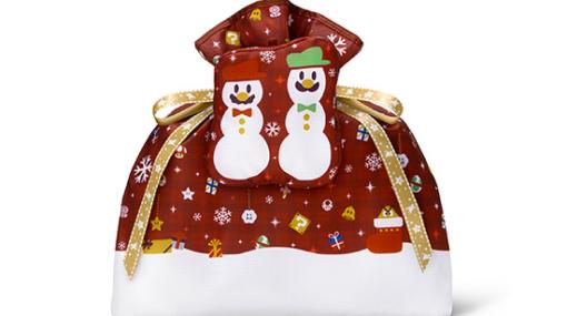 雪だるま姿のマリオ＆ルイージが可愛い！ 任天堂販売、「ラッピング×エコバッグ」新商品を11月発売