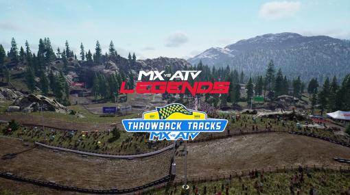 「MX vs ATV Legends」のTrack Pass購入者向けに，ファンの人気投票で選ばれた7つのトラックを収録する「Throwback Tracks Pack」を追加
