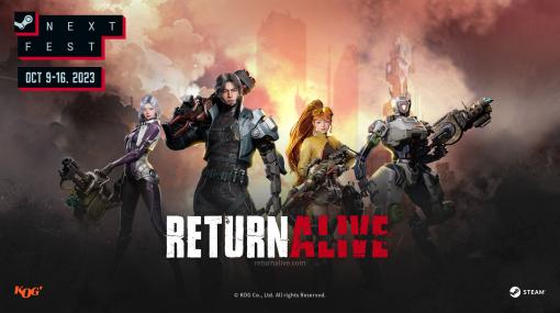 新作STG「Return Alive」のデモがSteam Next Festで公開中。文明崩壊後の世界を舞台にしたサバイバル系タイトル