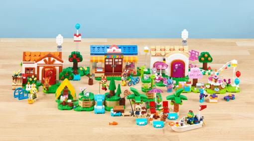 『どうぶつの森』とレゴのコラボ製品の概要が発表。しずえさんやたぬきち、などのキャラクターやゲーム内にある建物がレゴブロックになって登場