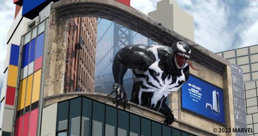 SIE、PS5『Marvel's Spider-Man 2』特別3D映像を10月16日より東京新宿と大阪梅田で公開! 最強の敵ヴェノムに2人のスパイダーマンが挑む!