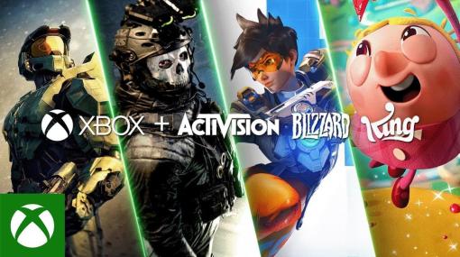 Microsoft、Activision Blizzardの買収が完了見込みであることを公式ブログで報告。『Call of Duty』や『キャンディークラッシュ』の大手ゲーム会社がXboxの傘下へ