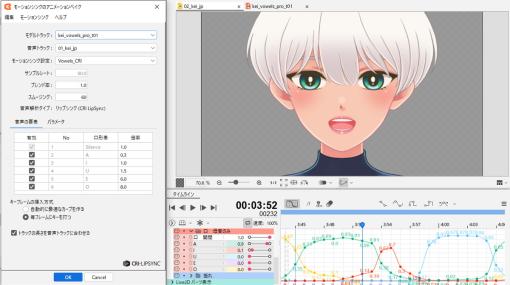 CRIミドルウェア、「Live2D Cubism」に「CRI LipSync」を提供…音声だけで2Dキャラクターの高精度なリップシンクが可能に