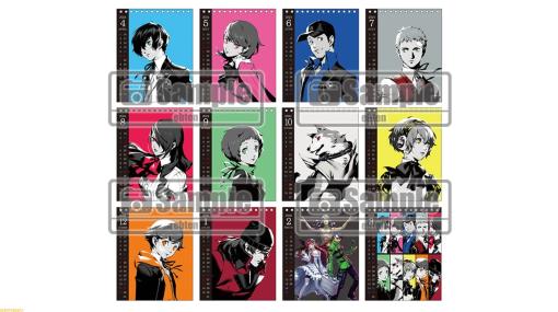 【P3R】『ペルソナ3 リロード』ファミ通DXパックのグッズデザインが公開。卓上カレンダーでは登場キャラクターが勢ぞろい