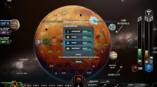 人気ボドゲのデジタル版「Terraforming Mars」，拡張DLC「Venus Next」をSteamで本日発売。金星の厚い雲層に浮遊都市を築き上げろ！