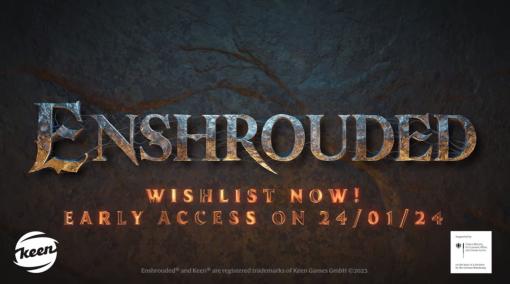 サバイバル性の強い新作アクションRPG「Enshrouded」，早期アクセス版を2024年1月24日にSteamで公開
