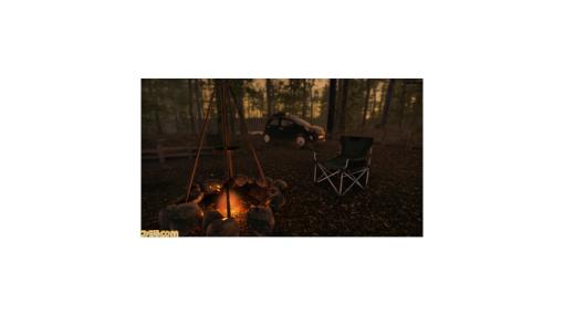 ソロキャンが楽しめるシミュレーター『Camping Vlog Simulator 2024』発表。美しい山間の風景が広がる仮想空間でキャンプ体験