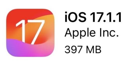 Apple、iPhone向け「iOS 17.1.1」を配信開始。バグ修正が中心のアップデートiPadやApple Watch、Macも同時配信