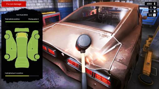 中古車修理シム『Used Cars Simulator』発表―オープンワールドで修理ビジネスからカーアクションまで楽しめる