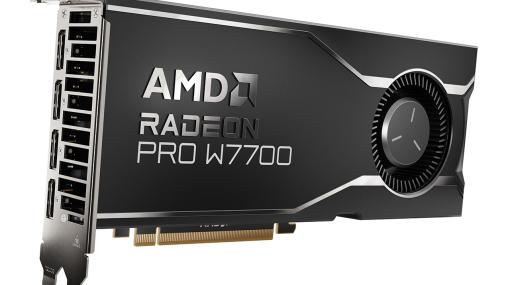 AMD，プロフェッショナル向けのハイエンドGPU「Radeon Pro W7700」を発表