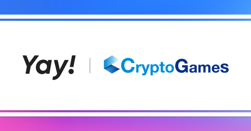 CryptoGames、バーチャルワールド「Yay!」を運営するナナメウエとweb3ゲーム開発で技術提携