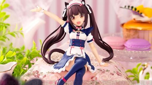 『ネコぱら』ショコラはぬーどるストッパーフィギュアでも元気いっぱい！ かわいいメイド服姿もポイント