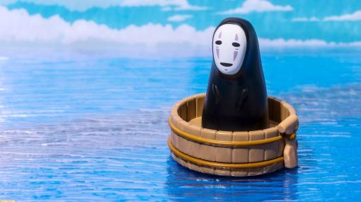 【ジブリ】カオナシのトミカが2024年1月中旬に発売。『千と千尋の神隠し』でおなじみ。たらい舟にちょこんと乗っている姿がかわいい