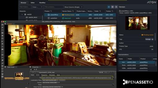 「OpenAssetIO」のベータ版がリリース。コンピュータ上のパスではなくURIでアセットを指定し、保存場所に依存しないアセット管理を実現