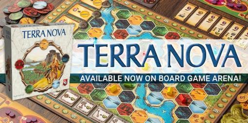 重量級ボドゲ「テラミスティカ」の簡易バージョン「Terra Nova」がボードゲームアリーナで正式実装に。要素が減ってより遊びやすく