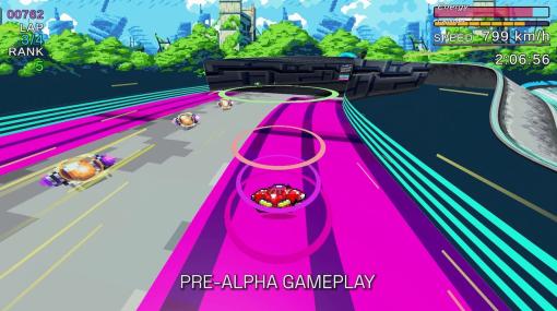 『F-ZERO』風SFレースゲーム『Star Racer』正式発表。反重力マシンを駆ってエネルギーを削り合うレースバトル、独自コースもつくれる