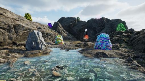 岩を眺める瞑想ゲーム『Rock Simulator 2』発売。雨にも負けず、風にも負けず、自然の荒波にもまれる岩をひたすら観察