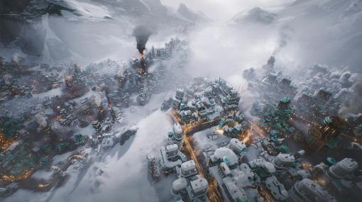 極寒の氷河期を生き抜くサバイバルシム「Frostpunk 2」，ゲームの世界は前作よりもさらに広大になることが最新トレイラーで明らかに