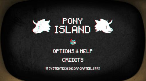 名作『Inscryption』の作者が手がけたゲーム『Pony Island』が87円で買えるセールが開催中。期間は12月12日まで。悪魔のつくったアーケードゲームの中に囚われたプレイヤーが、狂気の「ポニーゲーム」に挑む
