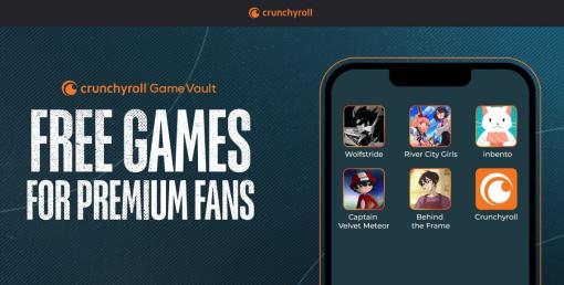 クランチロール、有料会員向けモバイルゲーム「Cruncyroll Game Vault」を提供中