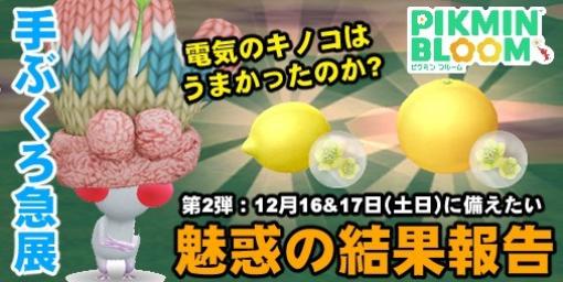 『ピクミン ブルーム』電気のキノコで荒稼ぎ!! 週末の成果と超展開の手ぶくろデコ 近況リポート【プレイログ#497】