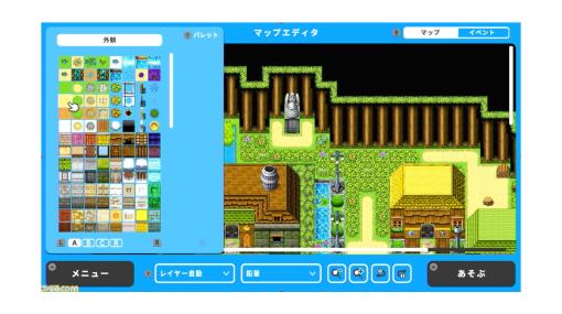 【RPGツクール新作】『RPG MAKER WITH』2024年4月11日に発売決定。家庭用向け（Switch）に調整し、プレイヤー同士で制作する新機能を追加