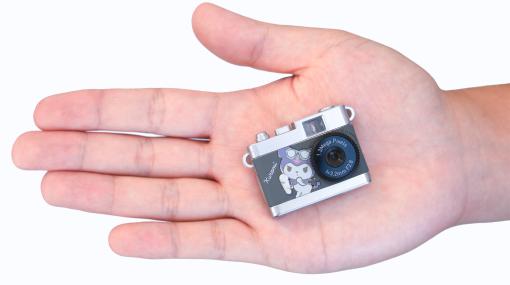 超小型トイデジタルカメラにマイメロディ、クロミモデルが登場。手のひらサイズながら写真や動画の撮影、音声の録音ができる