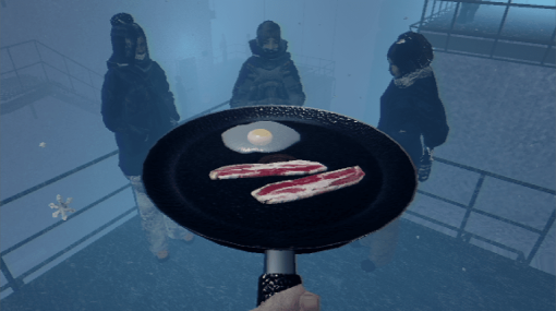 未来の南極で「違法な目玉焼き」を調理して売りさばくSF料理ゲーム『Arctic Eggs』が無料で配信開始。マウスで行うフライ返しが地味に難しい