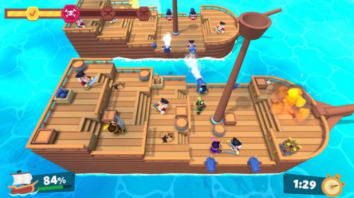 オーバークック系Co-op海賊アクション『Party Pirates』がSteam配信予定