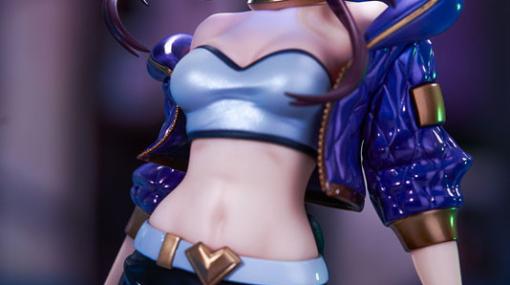 「リーグ・オブ・レジェンド」アカリがバーチャルガールズグループ「K/DA」の姿で1/7スケールフィギュア化！