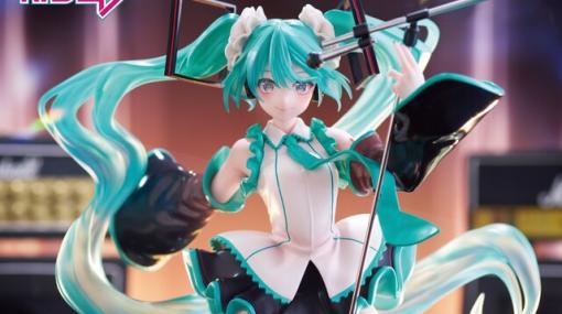 【初音ミク】本体から小物まで最上級フィギュアブランド“AMP＋”ならではのクオリティ。限定版は光沢が美しいパール仕様