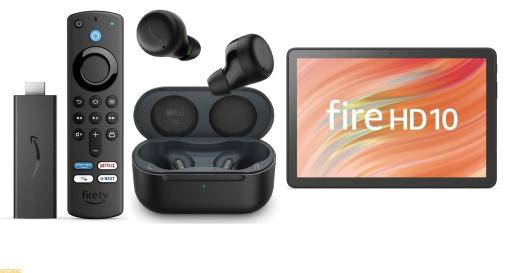 【新生活セールFINAL】Fire TV Stickが3980円（20%オフ）、Fire HD 10 タブレットが1万4980円（25%オフ）。セール対象のAmazonデバイスを紹介