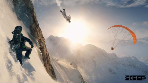 オープンワールド冬スポーツゲーム『STEEP』Steam版、人が急増。冬にピッタリなスキー・スノボゲーム、約400円のお安いセールで人が集まる