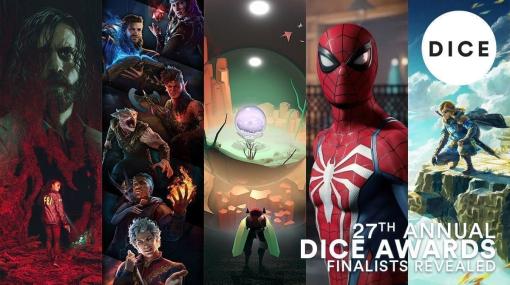 ゲーム業界の有力開発者たちが選ぶ「DICEアワード」、『Marvel’s Spider-Man 2』がゲーム・オブ・ザ・イヤーをふくむ最多9ノミネートを達成