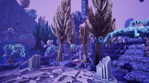 ボクセル世界で探索、戦闘、破壊を行う一人称ACT『Voidborne: Voxel Madness』トレイラー！人類が消えた数百万年後の世界の謎を追え