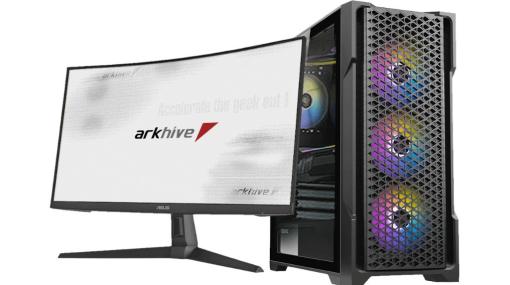 「arkhive」にRTX 4070 SUPER標準採用ゲーミングPCが追加。1月17日23時より受注開始
