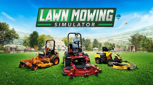 思う存分Swtichで芝を刈ろう！　「Lawn Mowing Simulator」のSwitch版が3月14日リリース