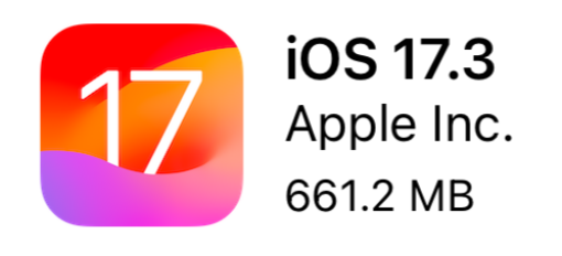 Apple、iPhone向け新OS「iOS 17.3」を配信開始！ セキュリティ機能を強化iPadOS 17.3なども同時配信