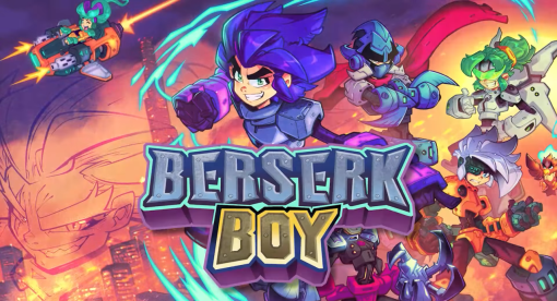 2D横スクロールアクションゲーム『BERSERK BOY』のNintendo Switch版とPC（Steam）版が3月7日に発売決定。プレイヤーは「バーサークボーイ」を操作して5種の属性に変身し、世界を救う戦いに挑む