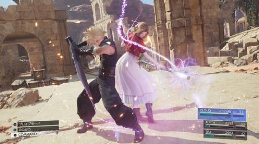 FF7リバース、バトルが進化してて面白そう