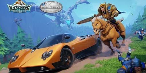 『ロードモバイル』と自動車メーカー“Pagani”のコラボが2月1日より開催決定。コラボ限定ロードスキンやアイコンなどが登場予定