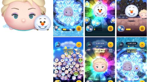 「LINE：ディズニー ツムツム」に「アナと雪の女王」公開10周年記念のペアツム「エルサ＆オラフ」が登場！冬の衣装を着たアナやクリストフも