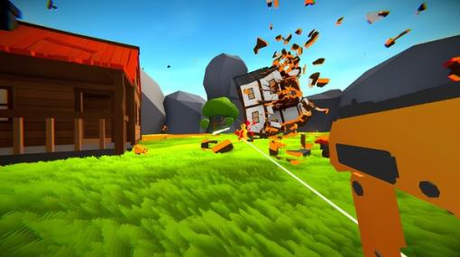 荒ぶる物理エンジン！ぶっ壊し FPS『MegaBlasters!』2024年3月1日リリース決定