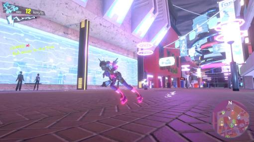 ネオンに輝く街中をスケートで駆け回れるオープンワールドアクションゲーム『Neon Tail（ネオンテール）』Steamに向けて発売。スケートスターを夢見る少女が、エイリアンの襲撃から街を守るために駆け回る