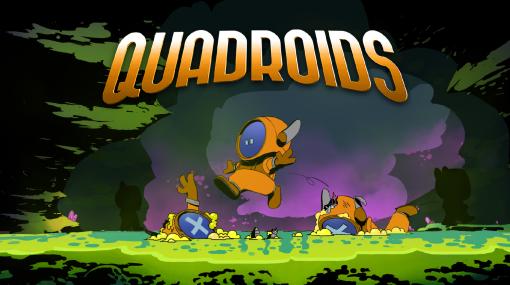 「レミングス」に影響を受けたクリアできる気がしないパズルアクション「Quadroids」のリリースが2月22日に決定