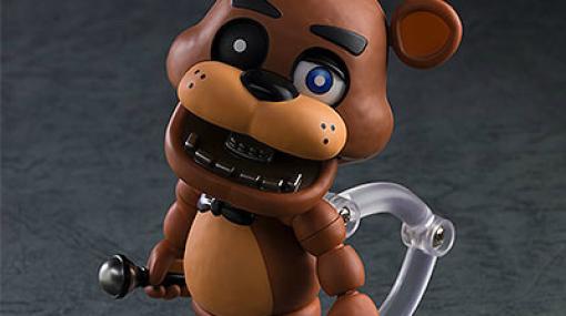 「Five Nights at Freddy’s」フレディ・ファズベアーがねんどろいどになって登場！ホラー顔などの表情パーツも付属